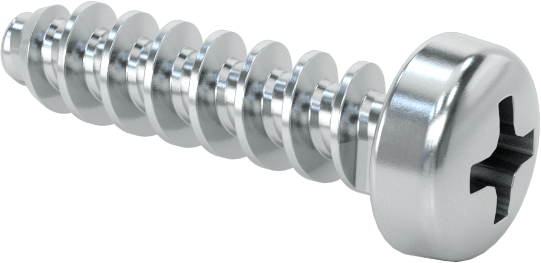 M2 x 8mm Thread Forming Screws, 4 Pack - Plastic Ant Undercutter Drive