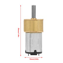 14mm N20 600rpm 6V Brushed Motor 50:1
