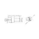14mm N20 600rpm 6V Brushed Motor 50:1