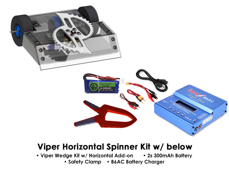 READY TO FIGHT FingerTech Viper Horizontal Spinner Kits - Configurable