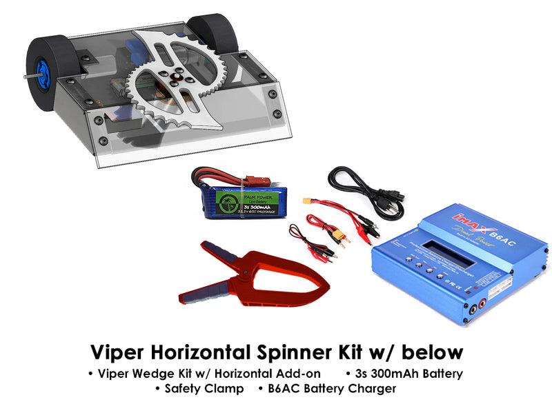 READY TO FIGHT FingerTech Viper Horizontal Spinner Kits - Configurable