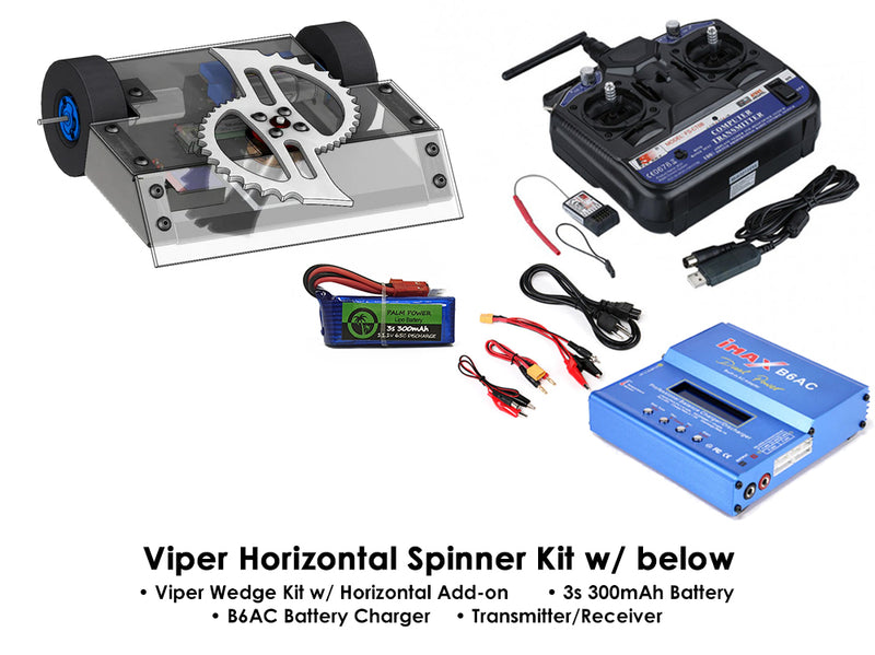 READY TO FIGHT FingerTech Viper Horizontal Spinner Kits - Configurable