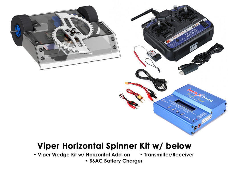 READY TO FIGHT FingerTech Viper Horizontal Spinner Kits - Configurable