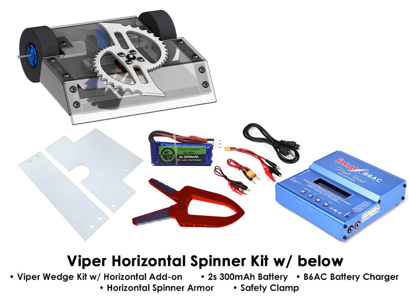 READY TO FIGHT FingerTech Viper Horizontal Spinner Kits - Configurable