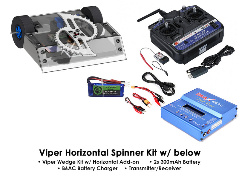 READY TO FIGHT FingerTech Viper Horizontal Spinner Kits - Configurable