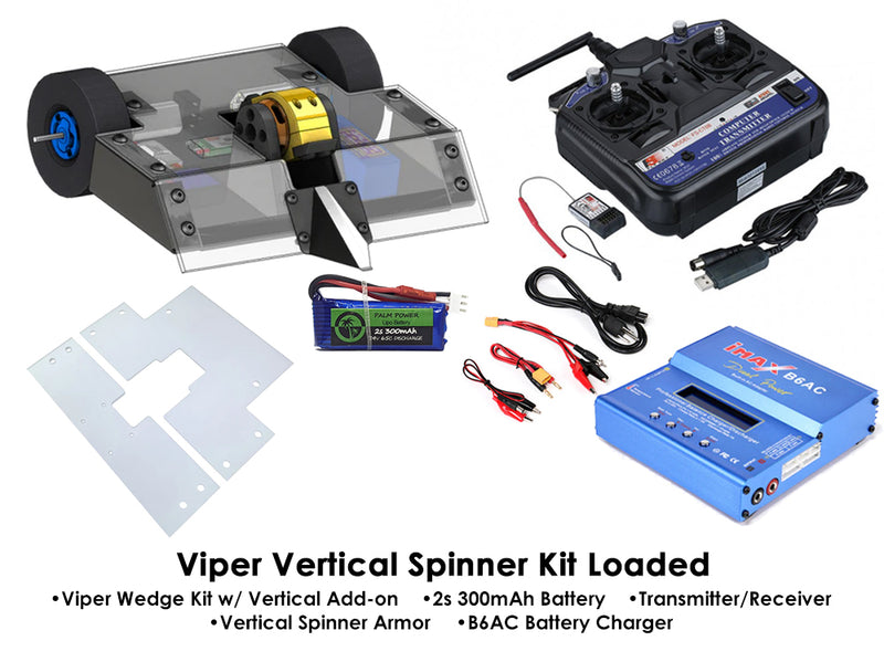 READY TO FIGHT FingerTech Viper Vertical Spinner Kits - Configurable