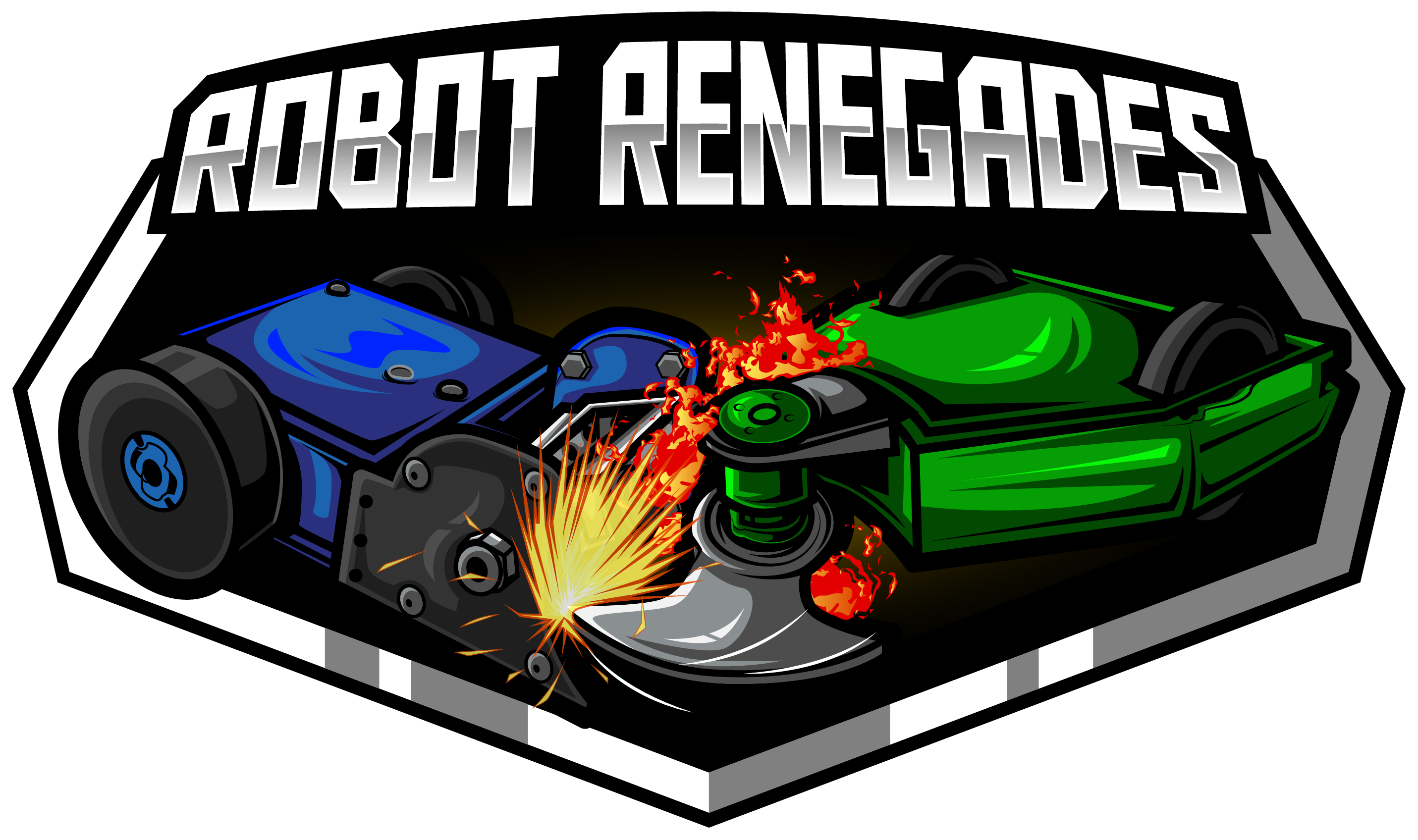 Robot Renegades Sticker Pack 5"x3"