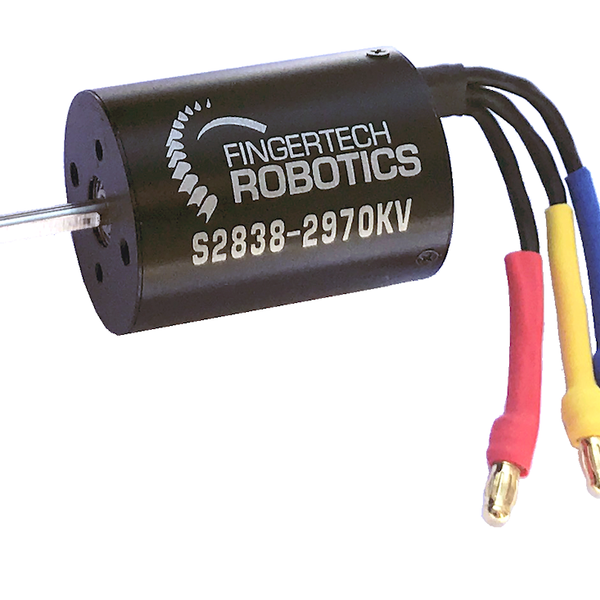 FingerTech S2838 Brushless Inrunner 2970KV - Beetle Beater Bar Motor