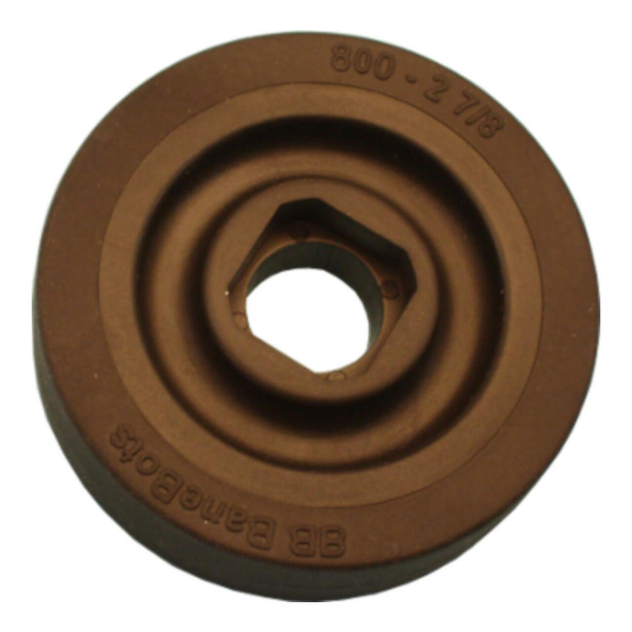 BaneBots T81 Wheel, 2-7/8" x 0.8", Hub Mount, 60A, Black