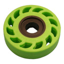 BaneBots T81 Compliant Wheel, 3" x 0.8", Hub Mount, 30A, Green
