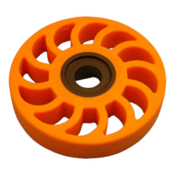 BaneBots T81 Compliant Wheel, 4" x 0.8", Hub Mount, 40A, Orange