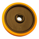 BaneBots T81 Wheel, 4-7/8" x 0.8", Hub Mount, 40A, Orange - CLEARANCE