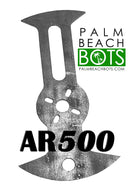 Terminator Asymmetrical Blade - 6" - AR500