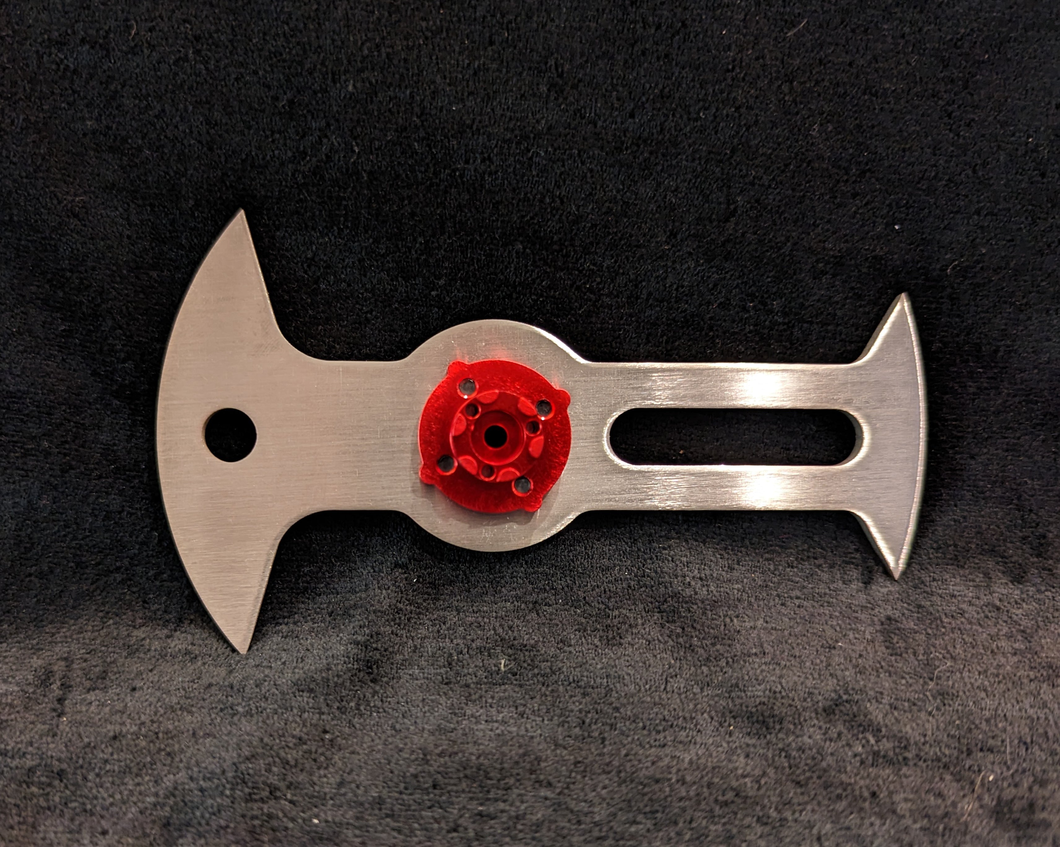 Terminator Asymmetrical Blade - 6" - Titanium