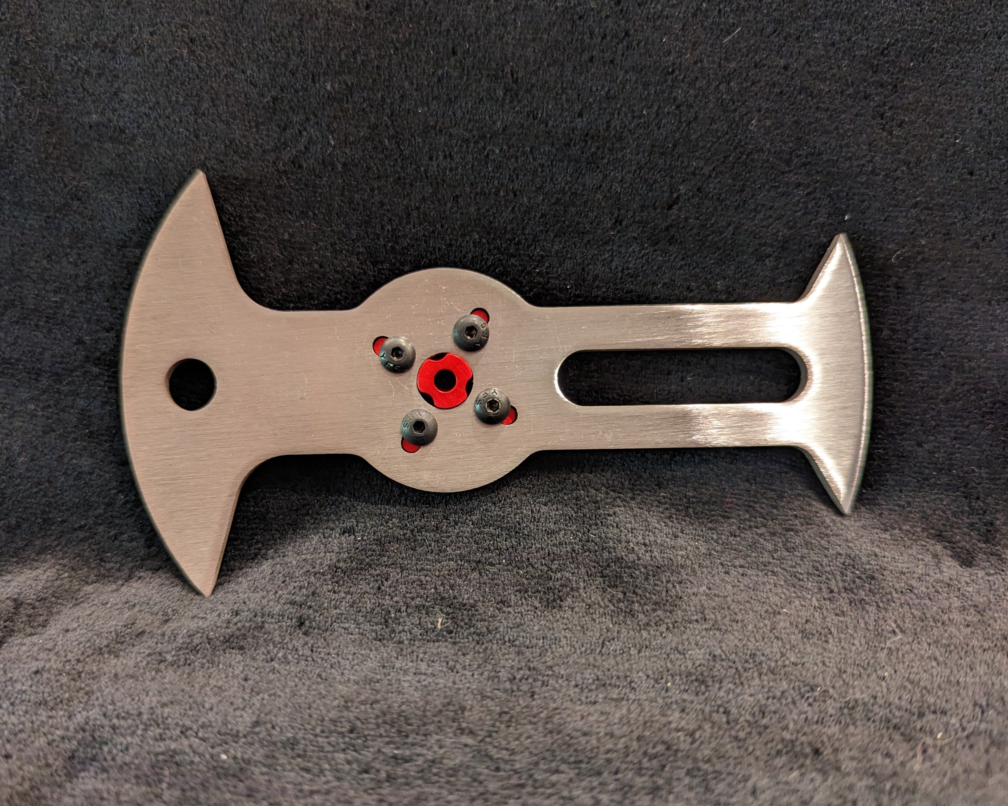 Terminator Asymmetrical Blade - 6" - Titanium