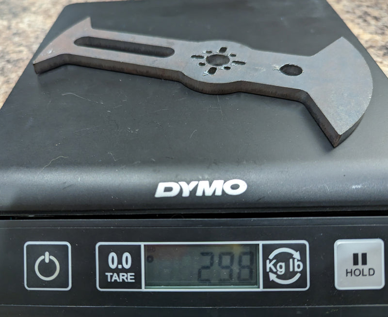 Terminator Asymmetrical Blade - 8" - AR500 - 1/4" Thickness