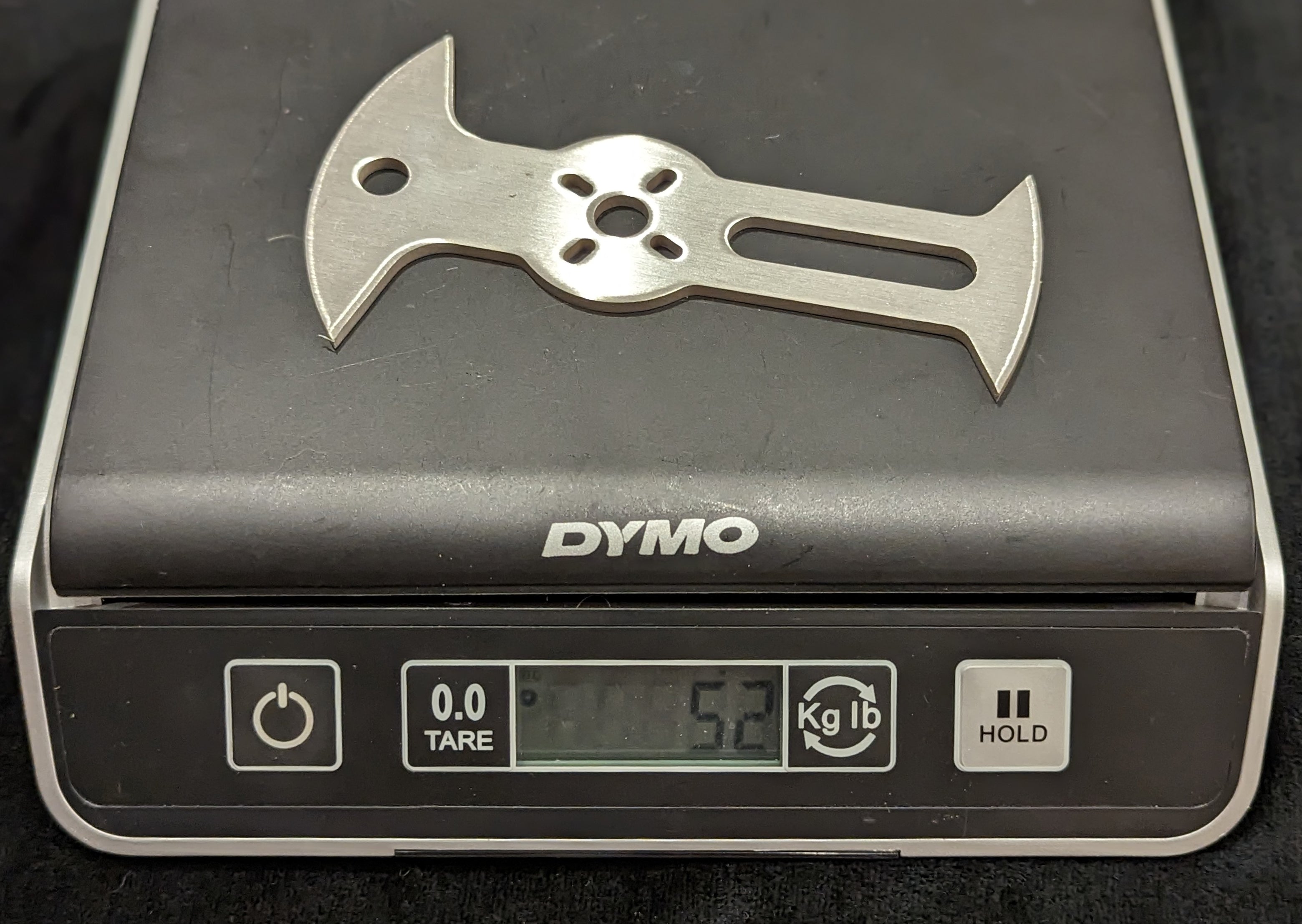 Terminator Asymmetrical Blade - 6" - Titanium