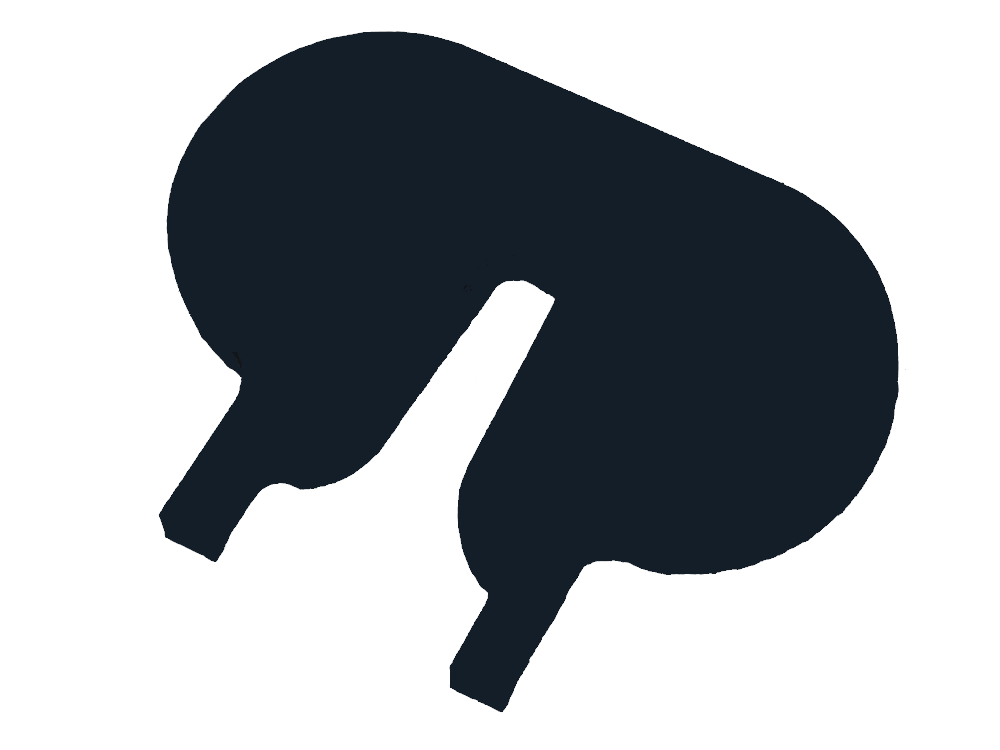 FingerTech Polycarbonate Twist Hub Key