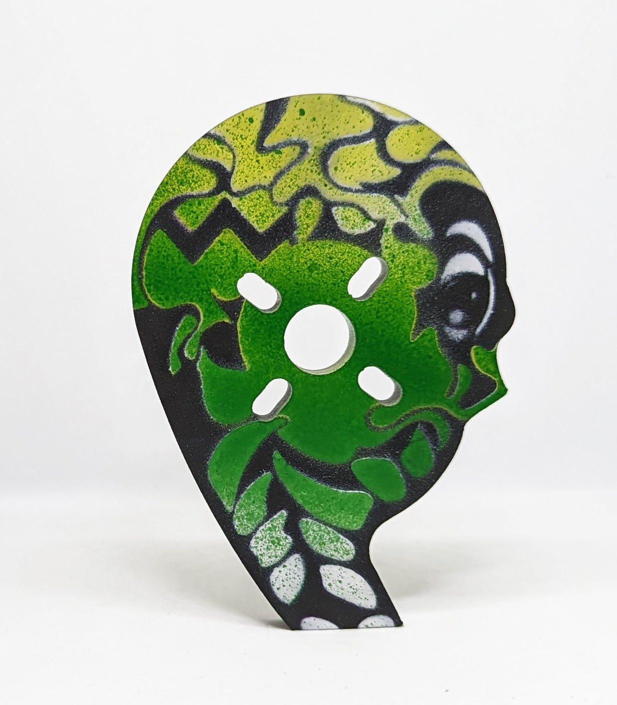 FingerTech 3.5inch Witch Doctor Skull Disc
