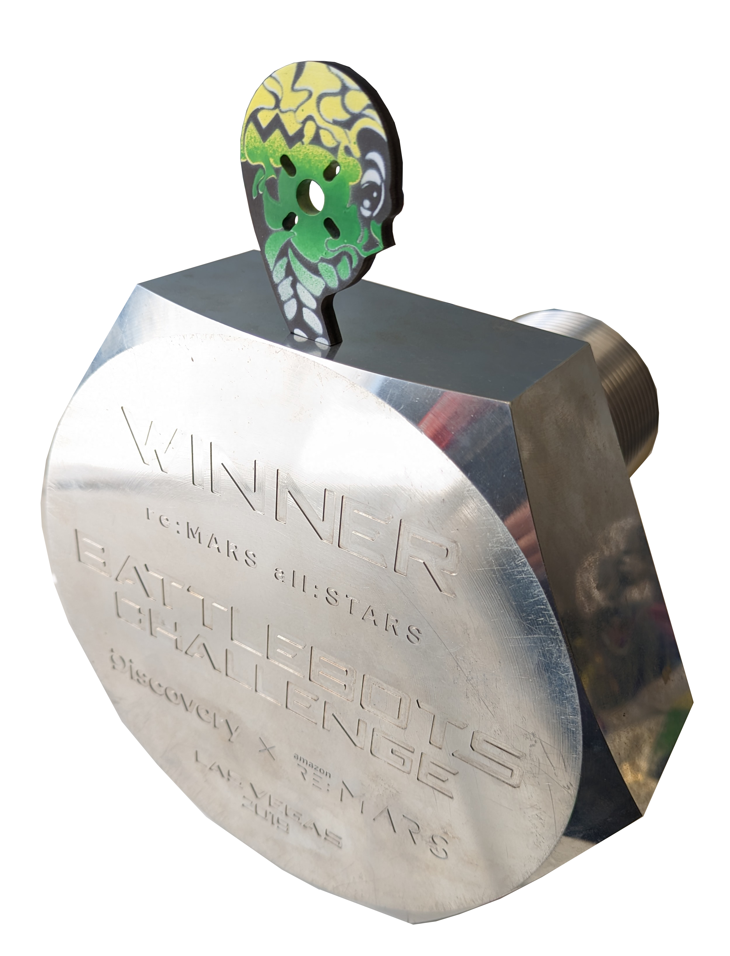 FingerTech 3.5inch Witch Doctor Skull Disc