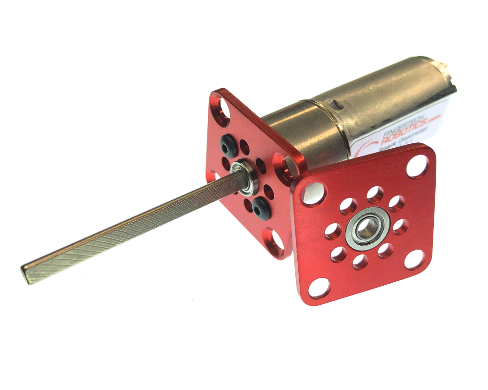 FingerTech Flat Bearing Motor Mount (pair) - Bearings Optional